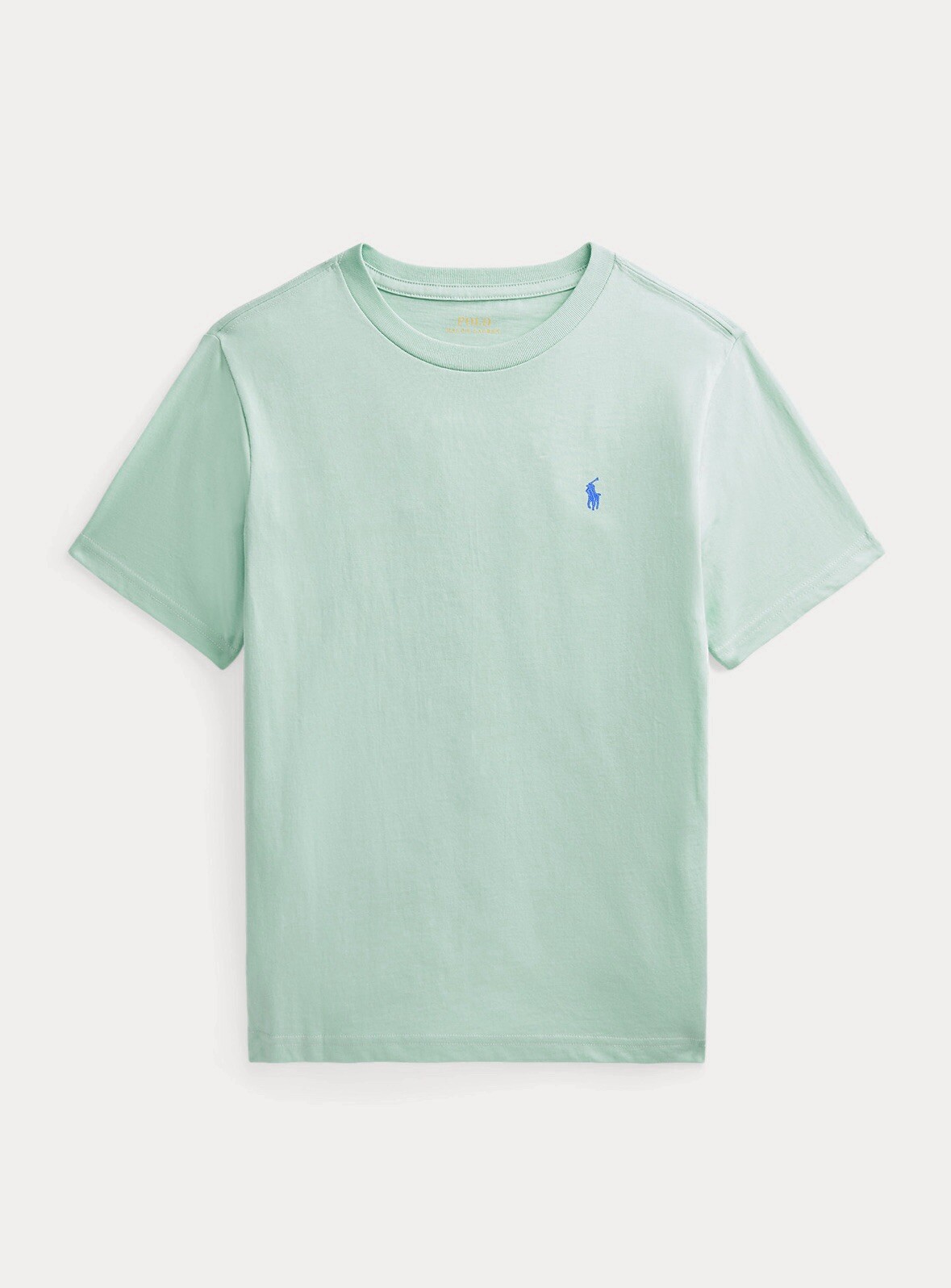 NWT Polo Ralph Lauren Boys T-Shirt Crew Neck Short Sleeve Pony Logo Green L