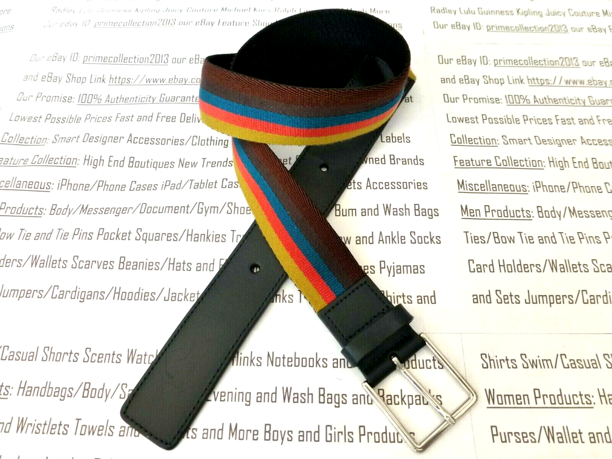 paul smith webbing belt