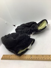 Genuine Cowhide Leather Gloves - Black - Men s Size Large