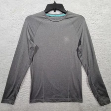 Climatesmart Shirt Unisex Small Gray Baselayer Flexfit Long Sleeve