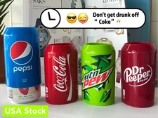 4 Pack Beer Can Covers for 12 oz(355ml) Silicone Sleeve Hide a Beer Beverage