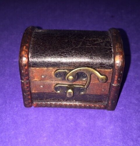 New Hobby Lobby Distressed Trinket Box / Chest with Hinged Lid | eBay