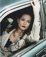 Isabelle Huppert Autographed Signed 8x10 Photo COA D89