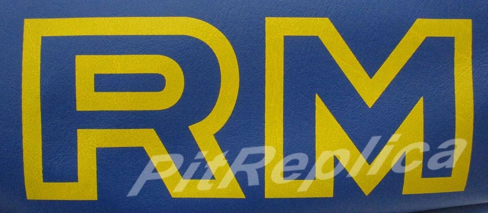 [A815] FUNDA ASIENTO SUZUKI RM250 RM465 RM500 1981 1982 1983 *AZUL* [STACS]  Foto 4 de 4