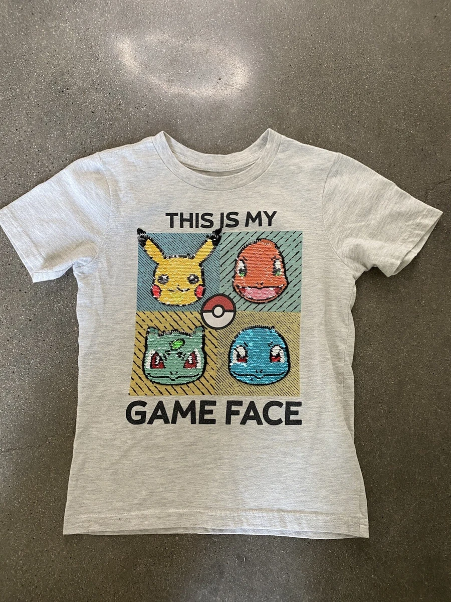 Pokemon Sequin t shirt youth Small eBay