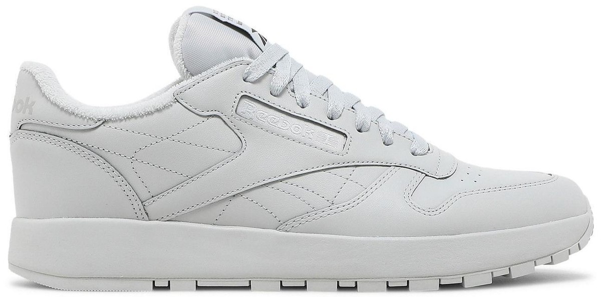 Maison Margiela x Reebok スニーカー グレー30cm Reebok Maison Margiela x Classic Leather Tabi Pure Grey for