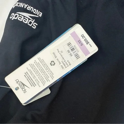Speedo Endurance + Girls’ 6 / 22 Solid Black One Piece Swimsuit - Picture 9 of 9