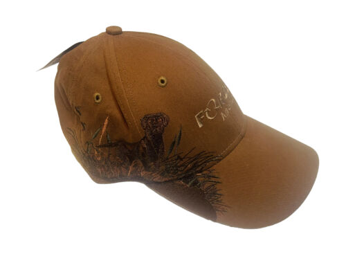 Dri Duck Wildlife Series Cap Hat Labrador Duck Embroidery Brown Authentic NWT