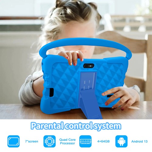 Kids Tablet 7 inch Android 13 Tablet 4GB RAM 128GB with Parental Control 4Core - Picture 3 of 17
