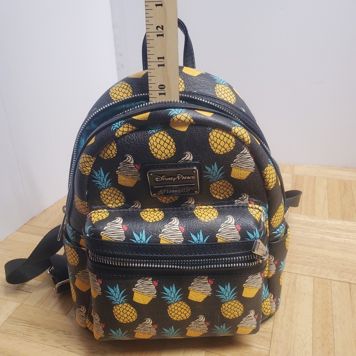 RARE Exclusive Loungefly x Disney Parks Pineapple Swirl Mini  display picture 1