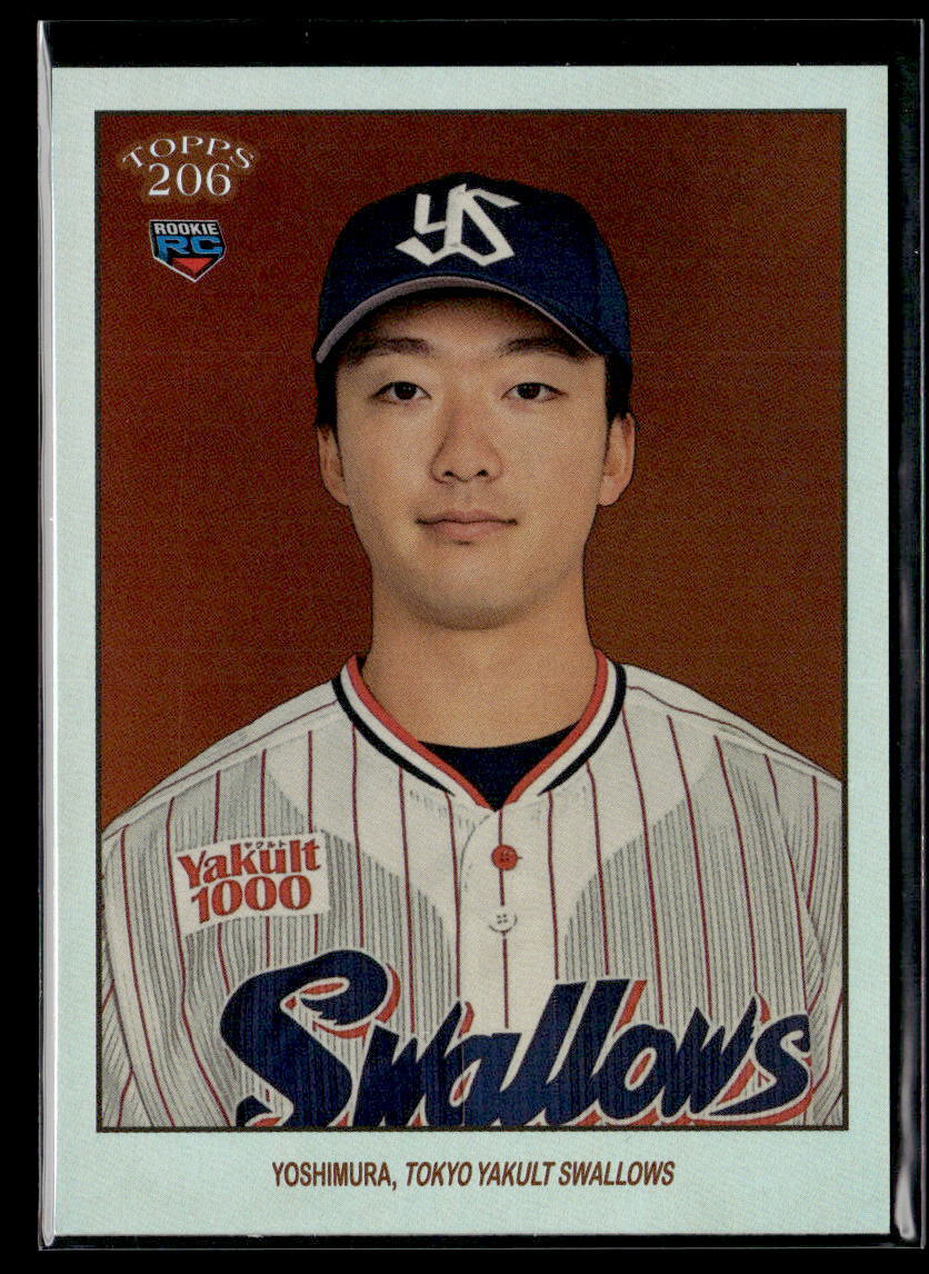 Kojiro Yoshimura #'d /99 RC - 2023 Topps NPB 206 Rainbow Foil