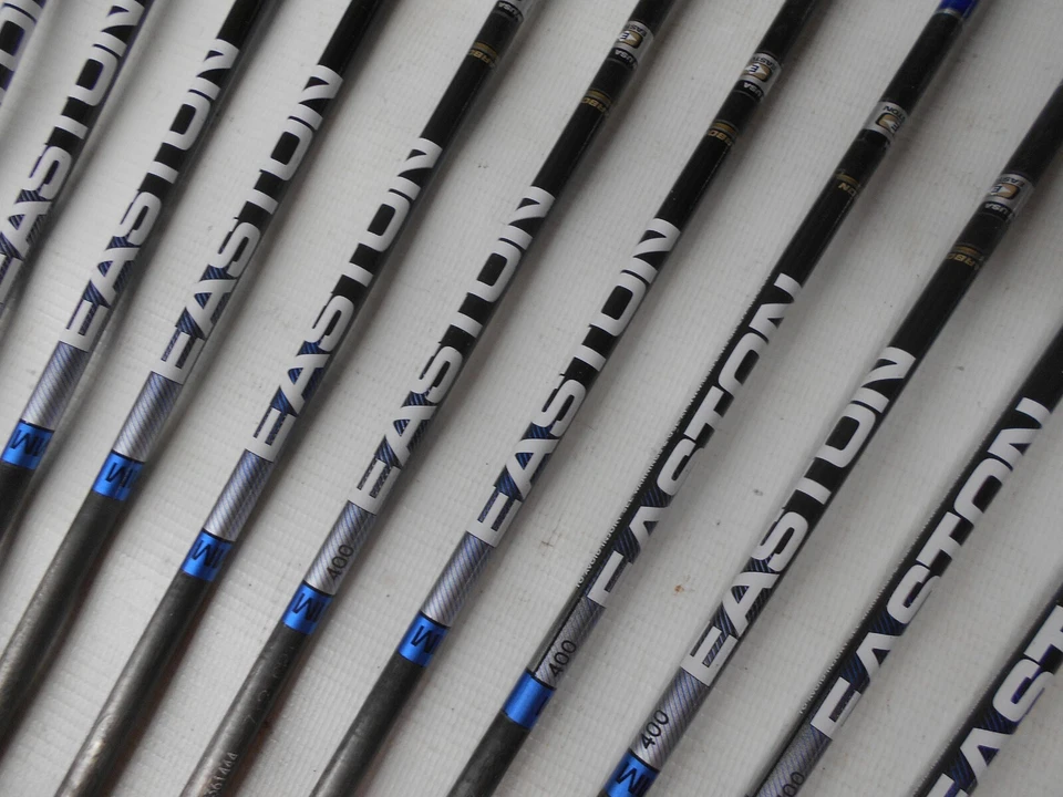 12-Easton Sonic 6.0 ALTA VELOCIDAD 400 ¡Flechas de carbono sumergidas y crestadas! ¡CORTARÁ! Foto 2 de 3