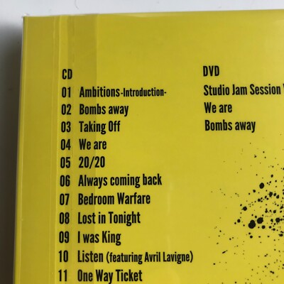 ONE OK ROCK Ambitions Limited Edition CD + DVD AZZS-56 NEW JAPAN