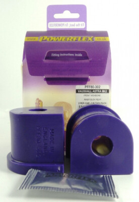 2 x Powerflex PFF80-302 hintere PU Buchsen Querlenker für Opel Kadett E (Nr.2)