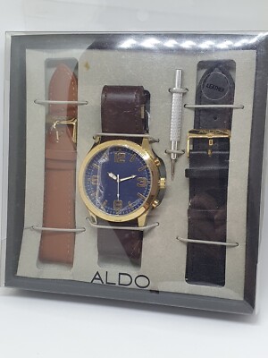 ALDO MENS WATCHES NAVY | eBay