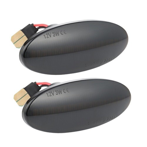 Dynamic Side Marker LED Turn Signal Indicator Blinker Lights For Nissan Juke - Picture 8 of 10