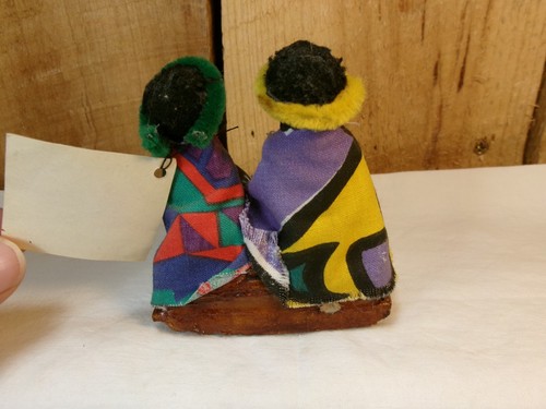 South Africa Ndebele Tribe Handwork House Native Folk Art Figurine - Picture 3 of 6