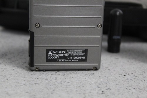 Azden 2000URX/Si 2000BT 2000XT Broadcast Camera Wireless Audio Bundle - Picture 7 of 10