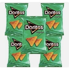Sabritas Mexican Chips Doritos Pizzerolas, 5 BAGS (62 G)