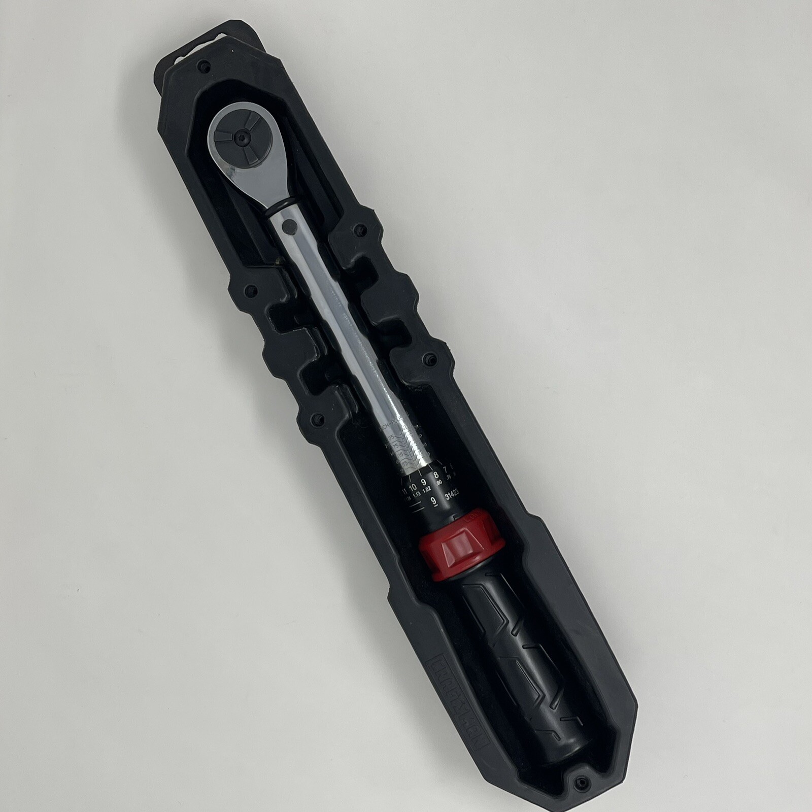 Craftsman 3/8 In Drive MicroClicker Torque Wrench 31423 25 to 250 In/ Lbs eBay