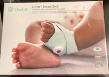Owlet Dream Sock Baby Monitor, View Average Oxygen, Heart Rate Brand New Sealed