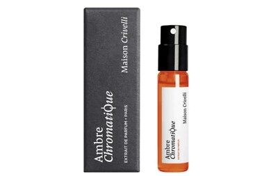 Maison Crivelli Ambre Chromatique 2ml / rare sample amber papyrus bal geranium