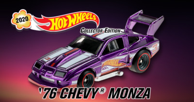 2020 Hot Wheels '76 Spectra Purple ZAMAC Chevy Monza Kroger Mail-in Real Riders