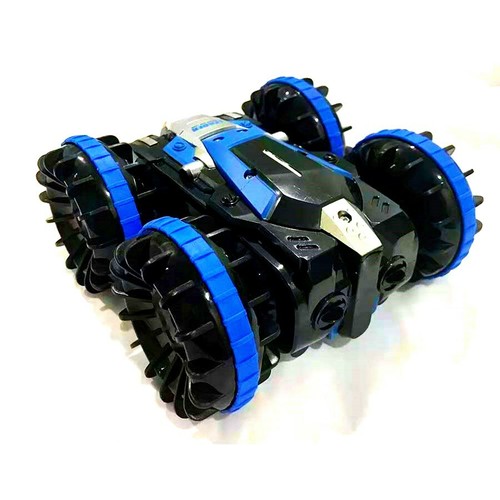 2.4G RC Remote Control Stunt Car Water Pool & Land Double Sided In/Outdoor Toy - Picture 5 of 10