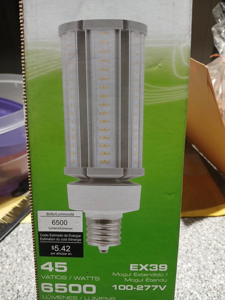Eiko LED45WPT50KMOG-G8 45 Watt LED EX39Replacement 65k Lumens Lamp NEW IN BOX - Image 3 of 4