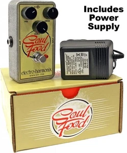 Nouveau électro-Harmonix Soul Food Distortion Fuzz Overdrive Effects Pedal EHX