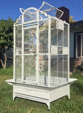 63" Large Elegant Bird Parrot Open PlayTop Cockatiel Cockatoo Macaw Conure Cage 