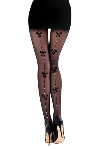 Collant Trompe-l'œil Effet Grandes Mailles Anne D'Alès Taille 4 - Noir, Neuf Avec étiquettes, Fantaisie