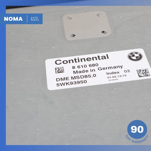 09-13 BMW F10 550i 750Li N63 DME ECU Engine Computer CAS Module Key Set OEM - Picture 11 of 19