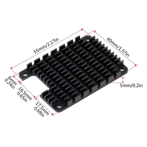 Aluminum Heatsink Secure Mounting Solution for Compute Module 4 CM4 - Afbeelding 8 van 8