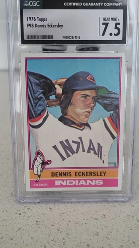 1976 Topps Dennis Eckersley #98 - RC- ROOKIE - 7.5 NM+ - HOF