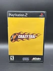 Crazy Taxi Sony PlayStation 2 PS2 *NO MANUAL!* Black Label Case GH Disc!