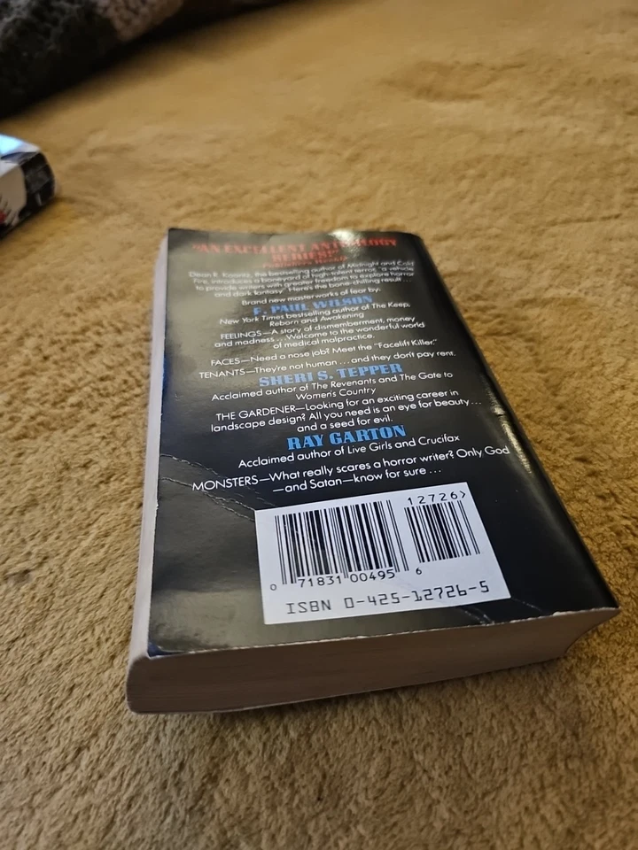 The Bone Yard Horror Stories From F. Paul Wilson More Vintage 80s Paperback 1991 - Image 3 of 4