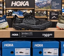 Hoka Speedgoat 6 GTX Trail Running Shoes Waterproof GORE-TEX Vibram Wmns Sz 9.5D