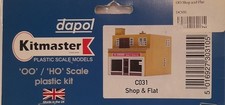 * 1/87 HO/OO Scale * Dapol * Shop and Flat Kit * MIP Pack * C031 *