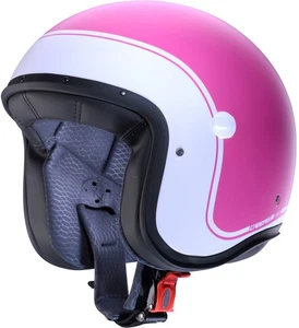 Caberg Freeride X - Imola Matt Fuchsia/White Motorcycle Helmet