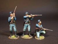 JOHN JENKINS AMERICAN CIVIL WAR USBS2-333435D THREE UNION DISMOUNTED CAVALRY
