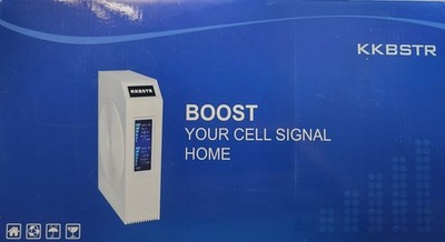 KKBSTR Cell Phone Signal Booster 2G 3G 4G Dual Band Home Repeater New In Box