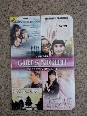 4-FILM GIRLS NIGHT COLLECTOR'S SET  * 4 Movies On One DVD Disc Marvin's Room 