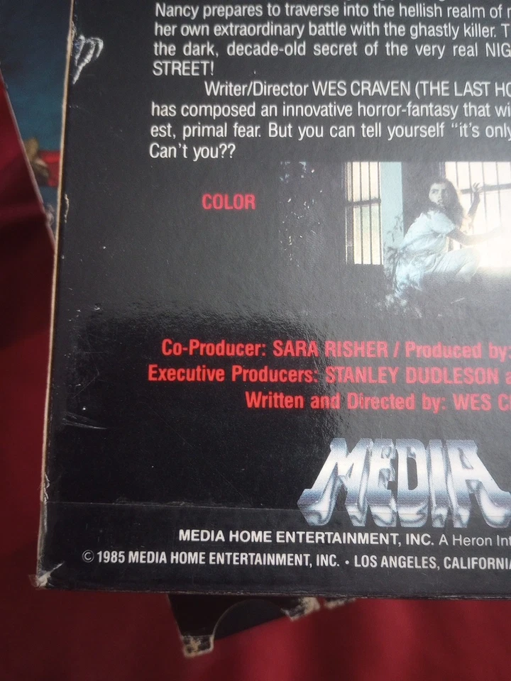 Nightmare On Elm Street 7 VHS Tape Complete Box Set Minus Tape 1 - Original 1985 - Image 3 of 4