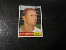 1961  TOPPS #146  MARTY KEOUGH     SENATORS   EX/EXMT