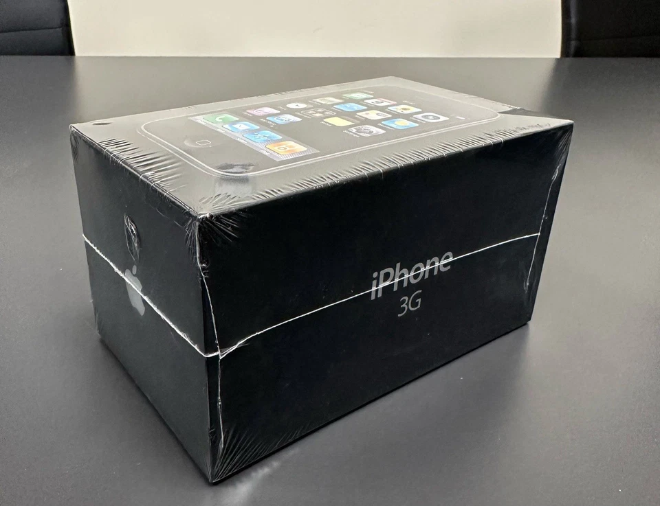 Apple iPhone 3g 8Gb Black Nuovo Imballato SIM Free Vintage Da Collezione - Immagine 4 di 4