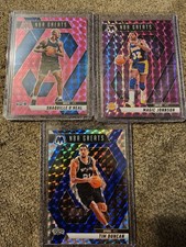 Lot of (3) 2024-25 Panini Mosaic Basketball-NBA GREATS- DUNCAN/45 MAGIC/99 SHAQ