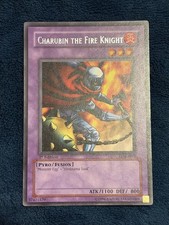 Yu-Gi-Oh! TCG Charubin The Fire Knight Legend of Blue Eyes White Dragon 1st Ed