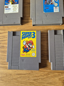 Lot de 5 Jeu nintendo NES - Cartouche seule - Pal - Mario Paperboy Duck Faxanadu