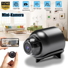 Mini IP Kamera ✅ 1080p HD ✅ WLAN Wi-Fi Kamera ✅ Nachtsicht Funktion✅